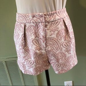 Victoria Beckham Paisley Print Shorts